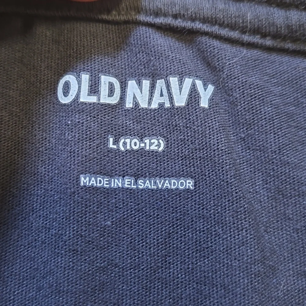Old Navy Boy Large (10/12) Gray Nintendo Super Mario Graphic Short‎ Sleeve Short